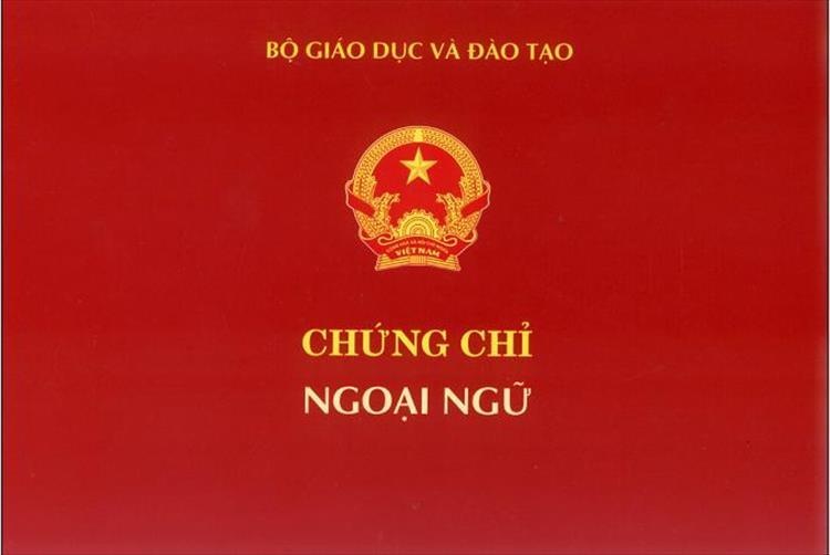 Bo GD&DT bo thi chung chi ngoai ngu hinh anh