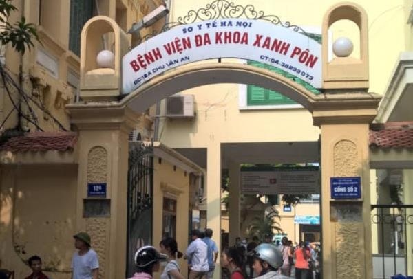 Dinh chi ba nhan vien Benh vien Xanh Pon vi gian doi xet nghiem HIV hinh anh