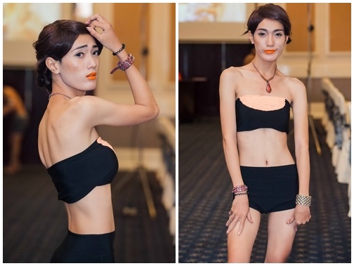 Thi sinh chuyen gioi khoe co the 50% nu gioi voi bikini hinh anh