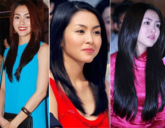 Nhung suoi toc van nguoi me cua showbiz Viet hinh anh