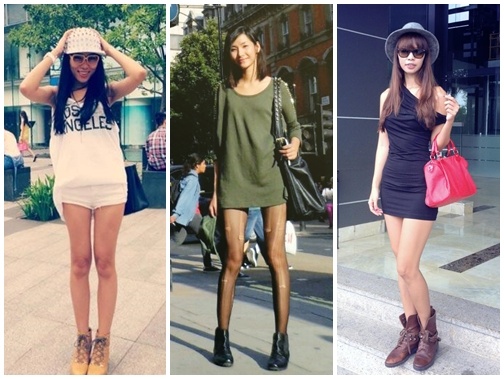 My nhan Viet mac ngan goi cam xuong pho tuan qua hinh anh