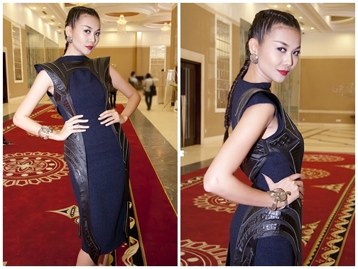 Thanh Hang noi bat voi gu thoi trang tinh te hinh anh