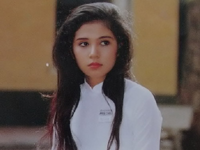 Sao Viet goi net duyen tham voi ao dai hinh anh