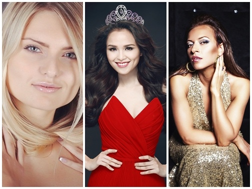 Hoa hau Diem Huong ngoi 'ghe nong' cung chan dai quoc te hinh anh