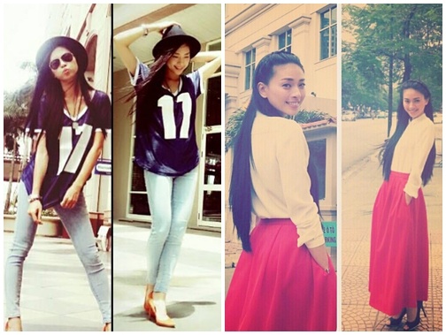 Street style doi lap thu vi cua Ngo Thanh Van hinh anh