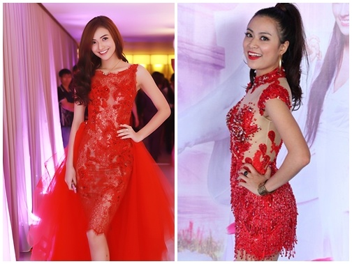 Hong Que, Hoang Thuy Linh mac 'sen' nhat tuan hinh anh