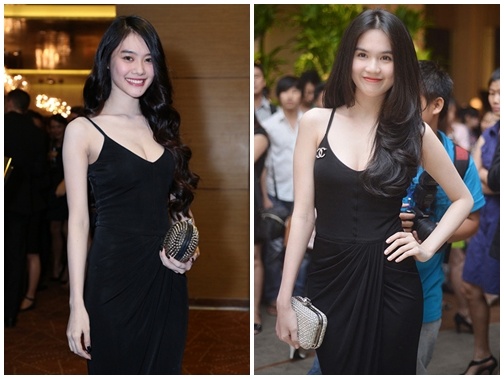 Linh Chi gay chu y voi loat vay 'mac lai' cua Ngoc Trinh hinh anh