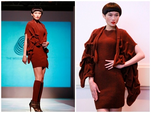 Kha My Van lam vedette sac lanh trong BST len mua thu hinh anh