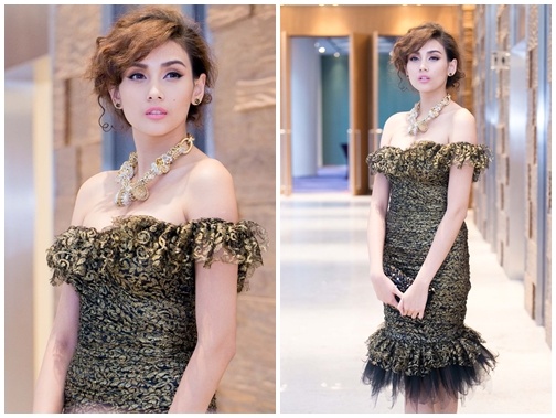 Hoang Yen lan dau ngoi 'ghe nong' Sieu mau Viet Nam 2013 hinh anh