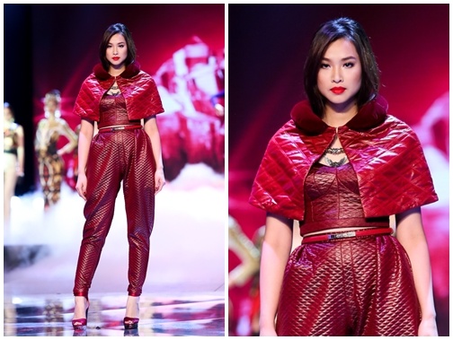 Vuong Thu Phuong an tuong trong BST dau gia 50 trieu dong hinh anh