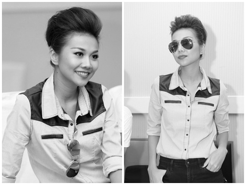 Thanh Hang 'chuan men' lam dao dien catwalk hinh anh