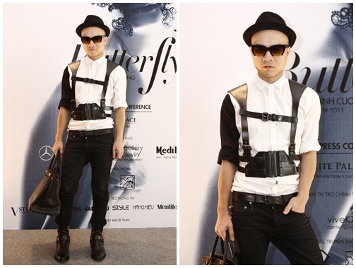 Do Manh Cuong gay chu y voi cay hang hieu 'khung' hinh anh