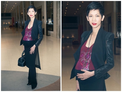 Xuan Lan van chi dao catwalk sat ngay lam bon hinh anh