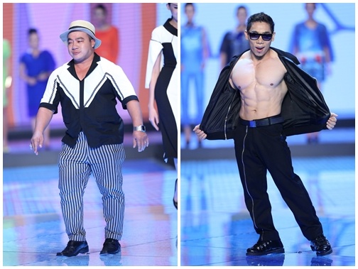 Hieu Hien tu tin, Pham Van Mach xe ao dien thoi trang hinh anh