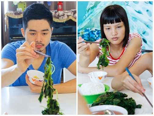 Bua com dam bac cua cac thi sinh Vietnam's Next Top Model hinh anh