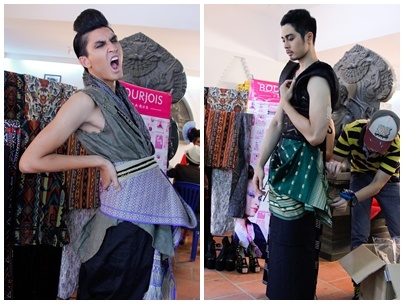 My nam Next Top manh dan khi lan dau mac vay tho cam hinh anh