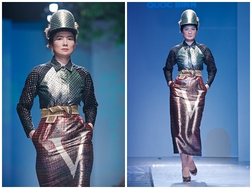 Thuy Vinh tai xuat 'chuan men' tren san catwalk hinh anh