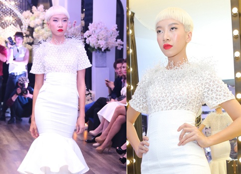 Phan Linh dat show du bi loai som o Next Top Model hinh anh