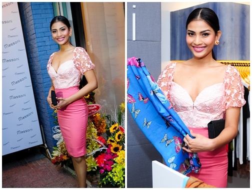 Truong Thi May dien dam hong ngot ngao du su kien hinh anh