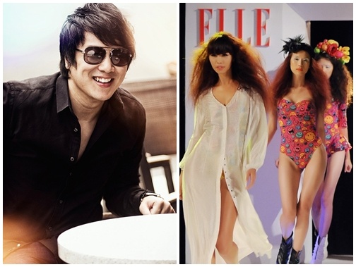 Thanh Bui chi dao am nhac Elle Fashion Show hinh anh