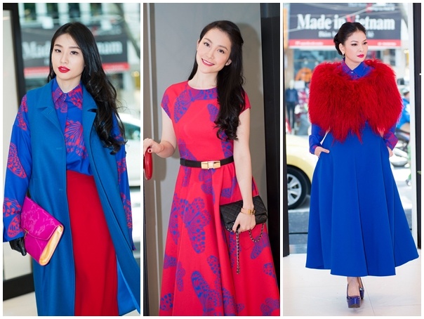 My nhan Viet xung xinh vay ao thu dong cua Do Manh Cuong hinh anh