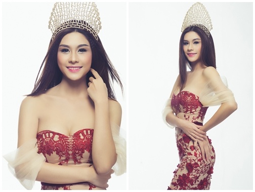 Nu hoang trang suc Viet du thi Hoa hau quoc te tai Nhat Ban hinh anh