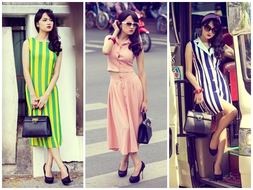 Huong Giang Idol xuong pho voi gu street styles co dien hinh anh