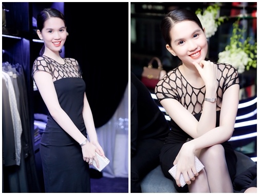 Ngoc Trinh dien ao luoi sexy hon 60 trieu du tiec hinh anh