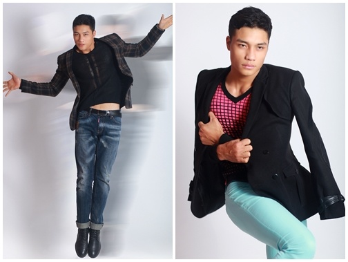 Trai dep Next Top Model tao dang 'nu tinh' voi set do dong hinh anh