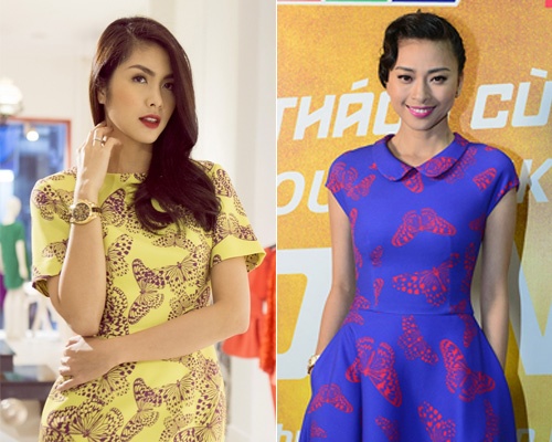 My nhan Viet dua nhau 'dung' vay buom hinh anh