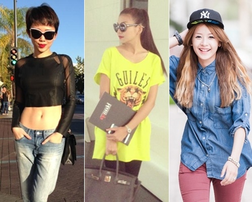 5 kieu nu Viet co street style an tuong nhat 2013 hinh anh
