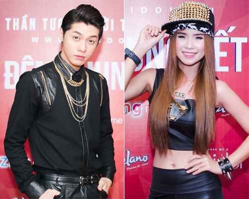 Noo Phuoc Thinh, Khoi My rang ro tren tham do F-Idol hinh anh