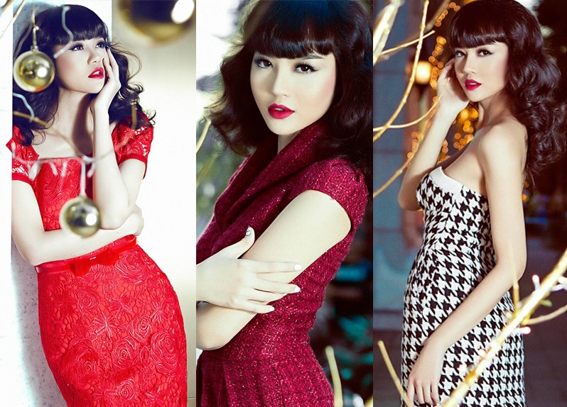 Trang phuc cho mua Giang sinh sanh dieu hinh anh