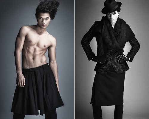 A quan Vu Tuan Viet mac vay khoe co bung 6 mui hinh anh