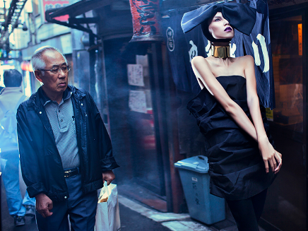 Thuy Duong Next Top minh day tren duong pho Tokyo hinh anh