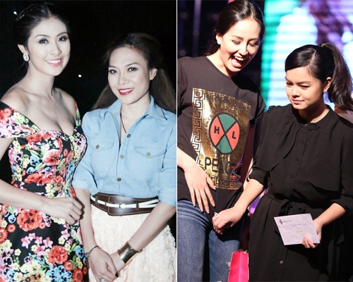 My nhan Viet lo chieu cao chenh lech khi dung chung hinh anh