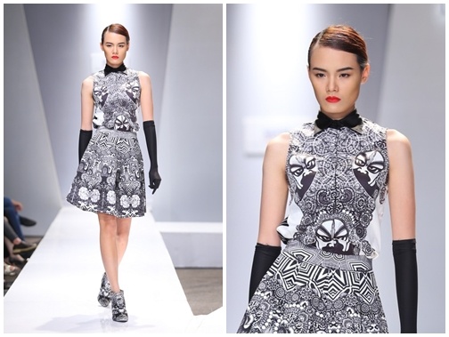 Chan dai yeu chang ti hon 1m26 lanh lung dien catwalk hinh anh