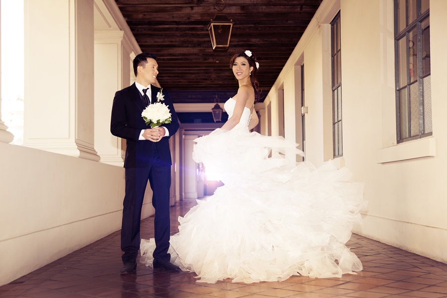 Tron bo anh cuoi dep lung linh tai My cua Ngoc Quyen hinh anh