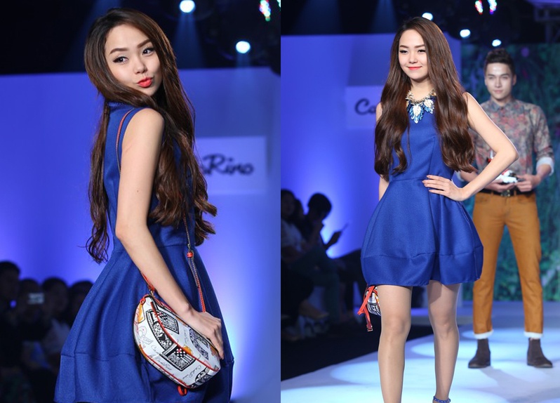 Minh Hang nhi nhanh chu moi khi lam vedette hinh anh