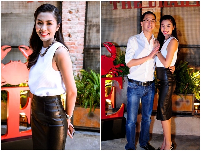 Tang Thanh Ha mac don gian dan dau nhom sao dep tuan qua hinh anh