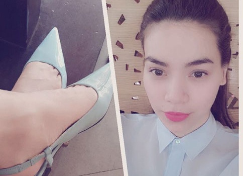 Bat nhip 4 xu huong giay hot cung Ho Ngoc Ha hinh anh
