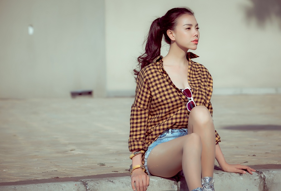 Tra Ngoc Hang: 'Khong biet ban trai giau co nao' hinh anh