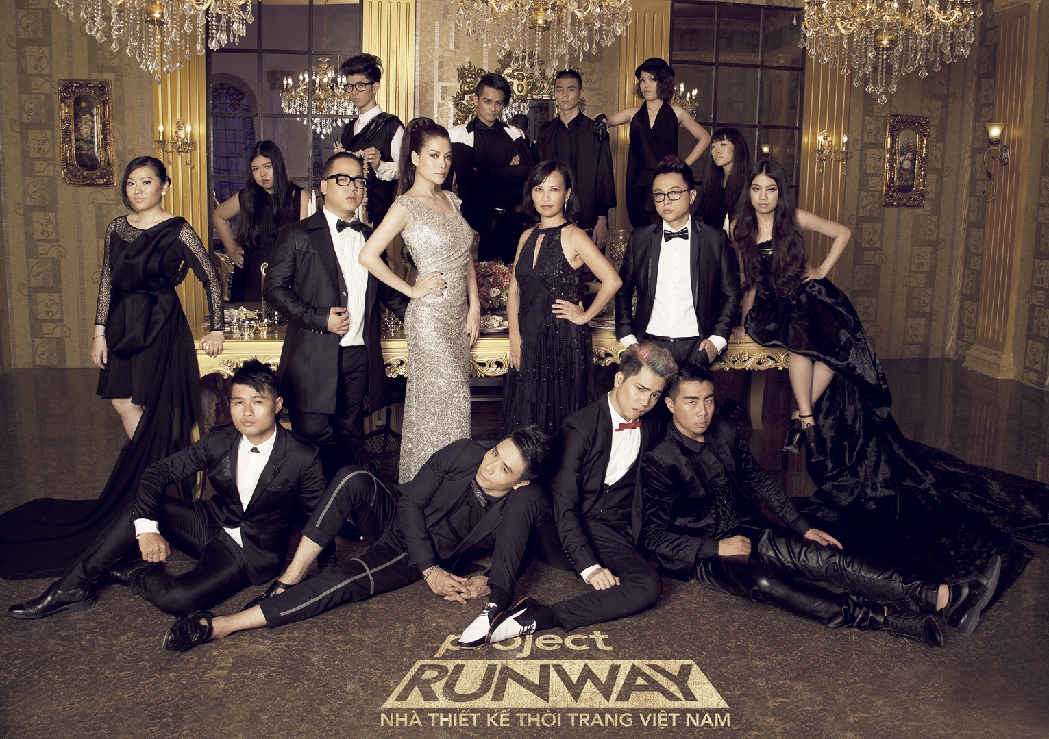 Truong Ngoc Anh an tuong ben dan thi sinh Project Runway hinh anh