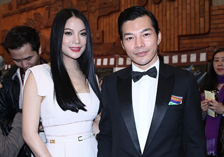 Gu thoi trang sang trong cua Truong Ngoc Anh va Tran Bao Son hinh anh