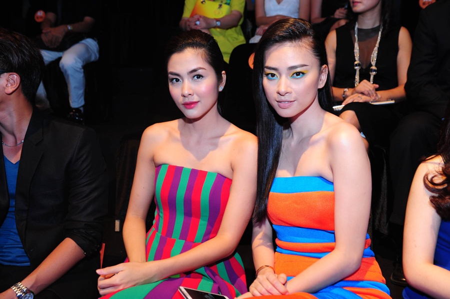Ha Tang - Ngo Thanh Van do sac tren tham do thoi trang hinh anh