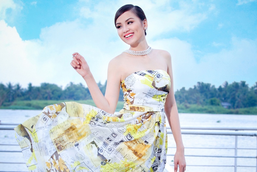 Diem Huong nen na voi hinh anh moi hinh anh