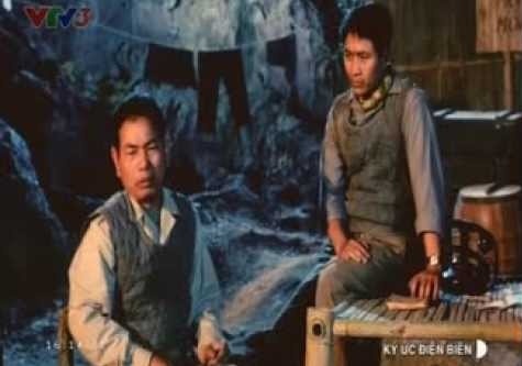 Một cảnh quay trong phim Ký ức Điện Biên.