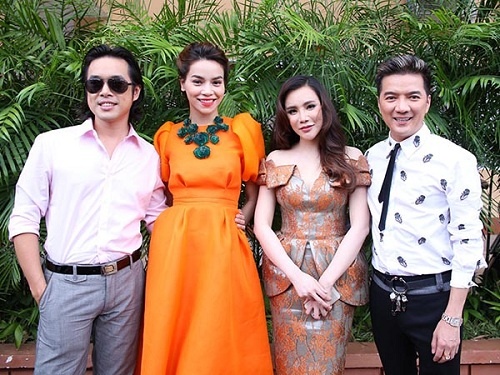 Gu thoi trang dang cap cua dan giam khao X Factor Viet hinh anh
