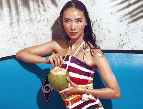 Trang Khieu manh me voi trang phuc the thao hinh anh