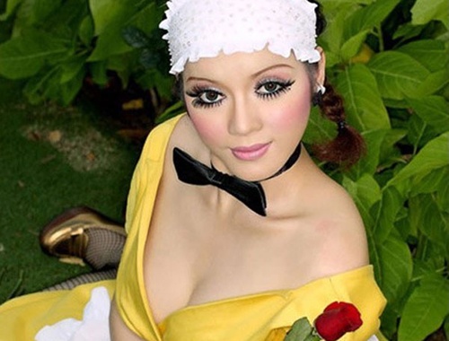 Gu thoi trang sen sam tung gay song gio cua Ly Nha Ky hinh anh